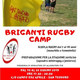 Briganti Rugby Camp