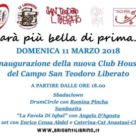 “Sarà più bella di prima”: domenica 11 marzo inaugurazione della nuova Club House